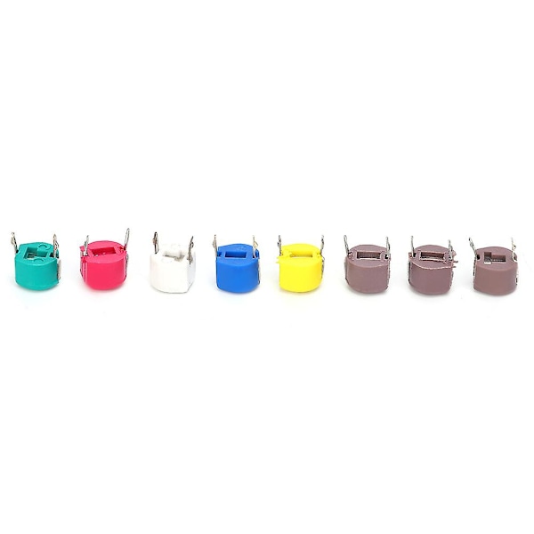 6mm Trimmer Kondensator Kit - 80 stk. (5/10/20/30/40/60/70/120P)