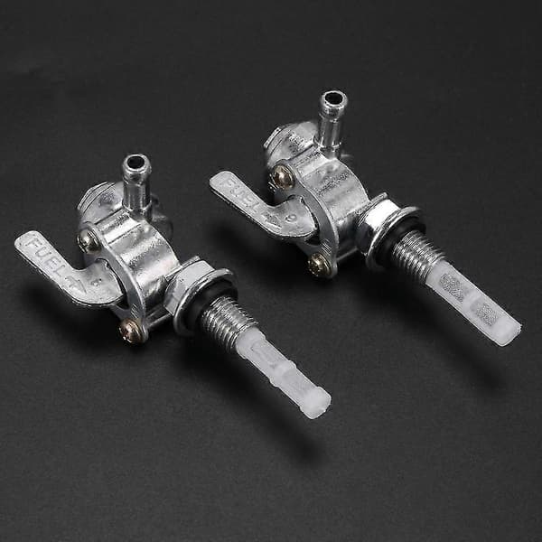 2x Universal bensinventil Bensinbryter for Generator Gasmotor Brennstofftanker