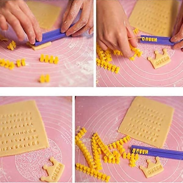 Kiks Fondant Kage Præge Prægeværktøj
