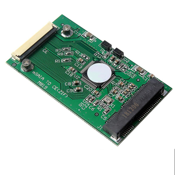 Mini Sata Msata Pci-e Ssd Til 40-pins 1,8 Tommer Zif/ Konverterkort For Ipad For Zif Harddisk