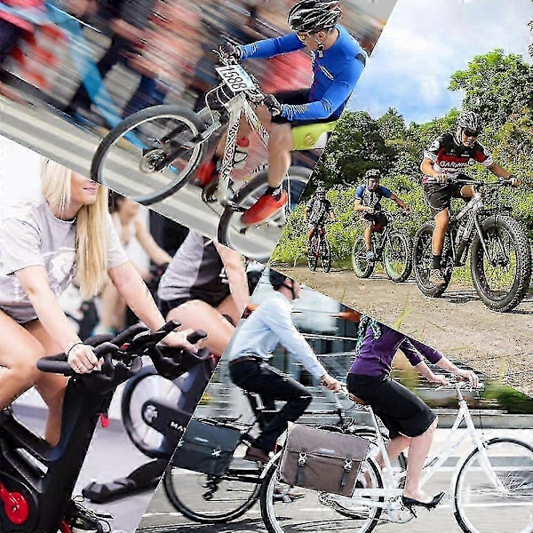 Superblødt Gel Cykelsæde - Cykelsadel med vandtæt og støvtæt betræk
