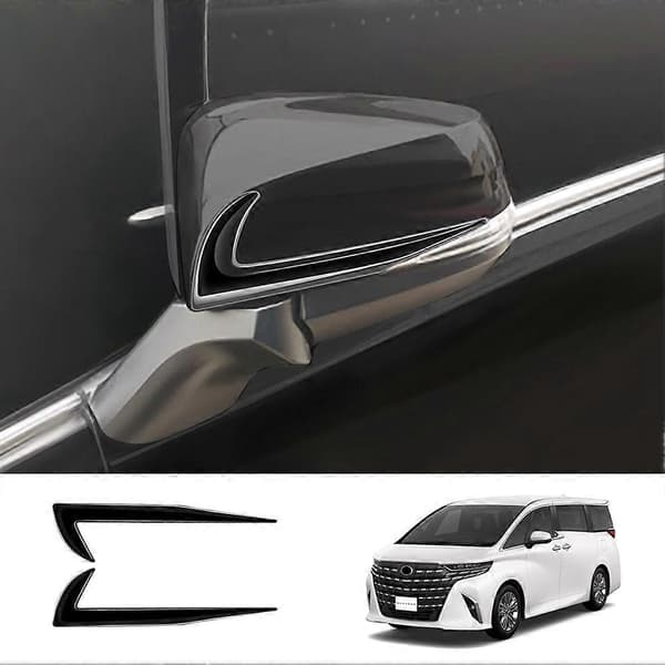 Sidespeiltrim, bakspeildekseltrim for ALPHARD VELLFIRE 30-serie 2016-