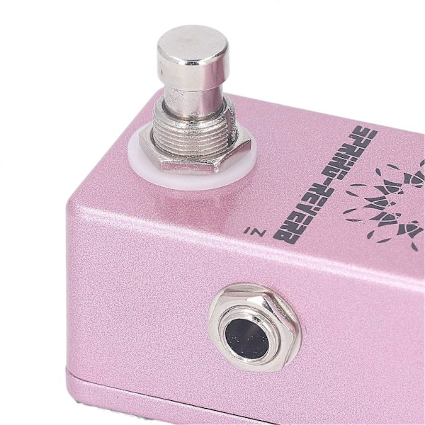 Spring Reverb Effekt Pedal 1/4 Tomme Mono Jack Mix Dwell Knap Lav Støj Aluminium Legering Guitar Effekt Pedal