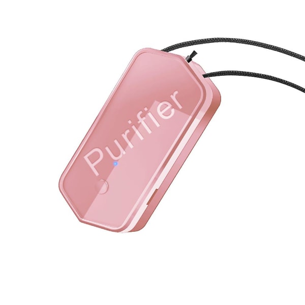 Bärbart Air Purifier Halsband Mini Personal Portable Air Freshener Ionizer 100 Million Negative Io