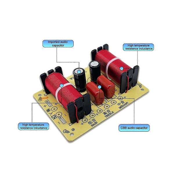 150W HiFi Jakosuodinmoduuli WEAH-305 3-tie Kaiuttimen Taajuusjakaja DIY Kotikaiuttimelle Diskantti Keskiääni Basso