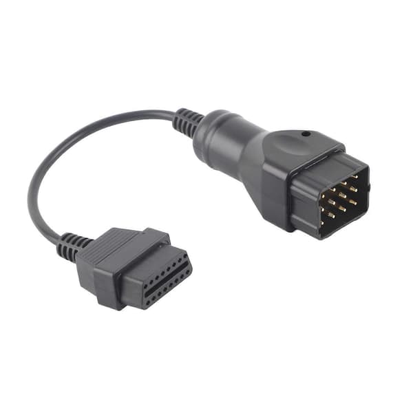 12-pins til 16-pins OBD2-kontaktkabel OBDII-adapter Biltilbehør