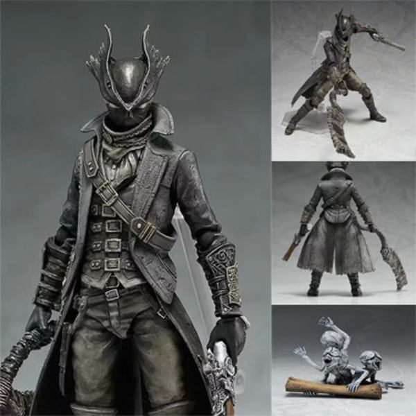Figma 367# Bloodborne Hunter Metsästäjä Messenger-bonushahmolla