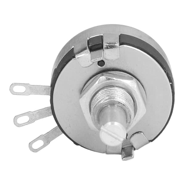 20 stk Potentiometer Sortimentssæt Enkelt Omdrejning Kulfilm Rotationskonisk Komponent WTH118?2W100K