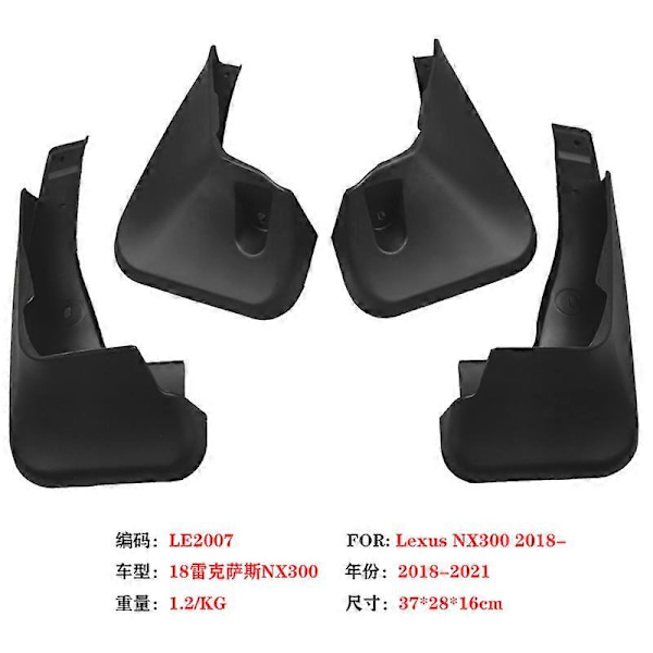 Sopii 22-23 Lexus NX260 lokasuojiin 15-18-21 Lexus NX300 auton lokasuojan nahkatarvikkeet 18-21 Lexus NX300 36.5*28*13