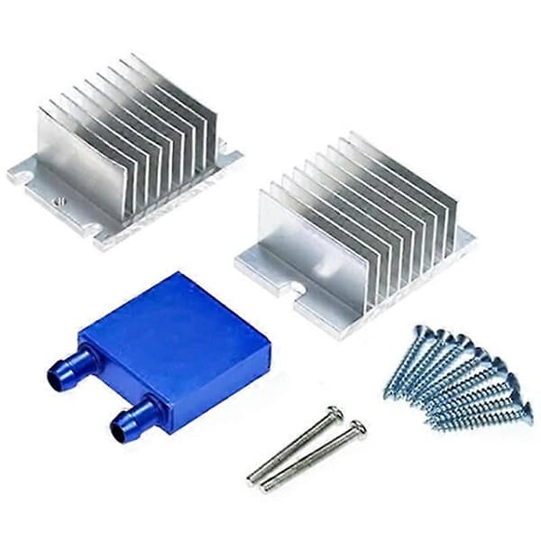 1 Sæt Mini Aircondition DIY Kit Termoelektrisk Peltier Køler Kølesystem + Ventilator til Hjemmeværktøj