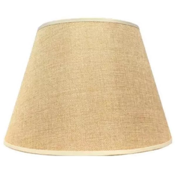 Bordslampa Lampskärm Tillbehör E27 Linne Sänglampa Vägglampa Golvlampa Skärm Tyg Nedre Diameter