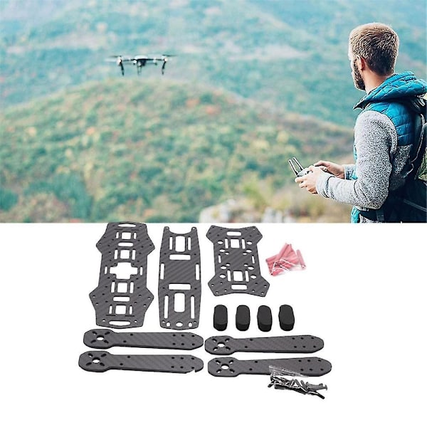 Qav250 V2 Karbonfiberramme 4-akset Mini Rc Muticopter Fpv Quadcopter Drone Ramme Umontert Ramme