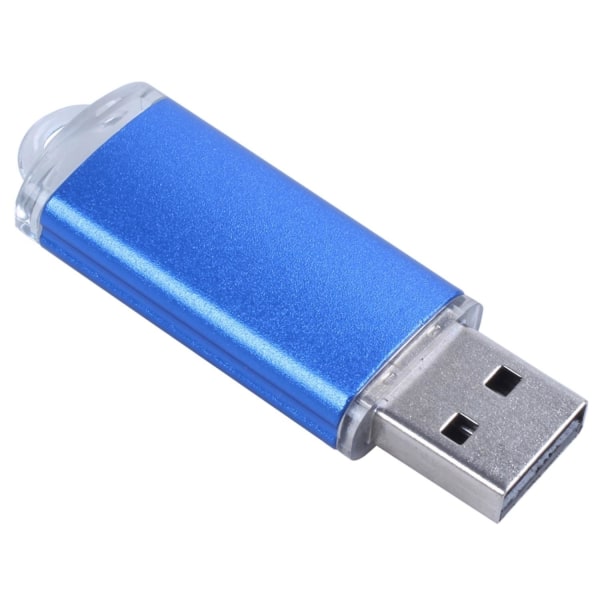 2x 256 Mb USB 2.0 Flash U Disk Blå & Svart