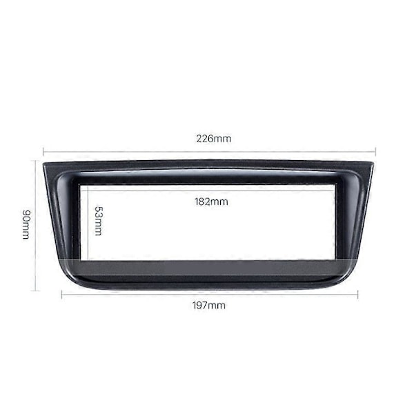 -04-02 Bilstereo Radio Fascia Surround Panel for 406 (1995-2005)