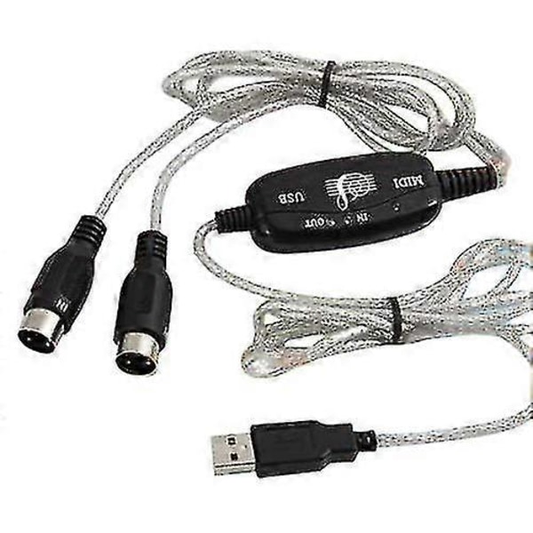 Trixes USB til MIDI Konverteringskabel Banmo