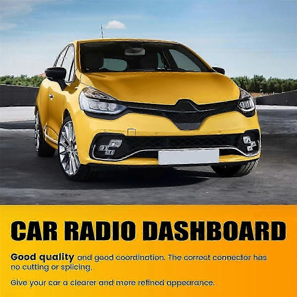 2 Din 10,1 tommers bilradio fascia panel ramme for 2012-2019 dashbord installasjons trimsett
