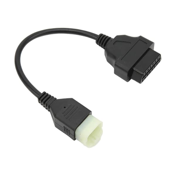 6-pin OBD2 Diagnostisk Adapterkabel Stabil Overføring for Motorsykkel Tune ECU Programmering