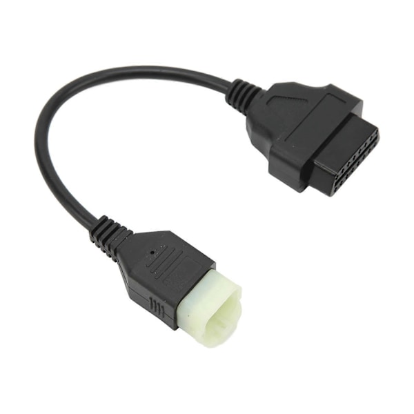 6-stifts OBD2 Diagnostikadapterkabel Stabil Överföring för Motorcykel Tune ECU Programmering
