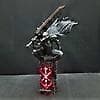 Berserker Armor Bust Guts Figur Nattlys Resin Statue Black Swordsman Modell Griffith