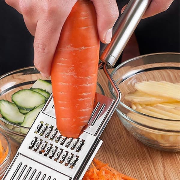 Kött- och Grönsaks Slicer, Diskmaskinsäker, Grönsakshackare, Lök- och Morotsslicer