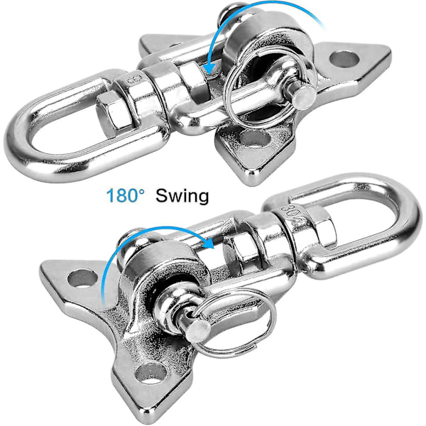 Katon koukku riipputuoli koukku 360 kääntyvä, ruostumaton teräs ulkokäyttöön jopa 600 kg