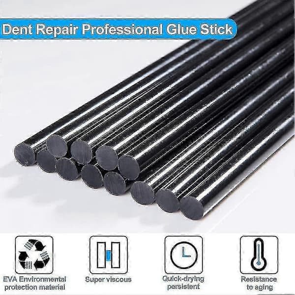 15 stk. Hot Glue Sticks, 270 X11mm Sorte Hot Glue Sticks Til Bil Karosseri Bule Reparation Fjernelse Håndværk Diy