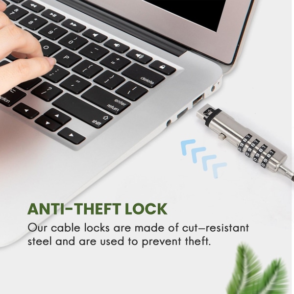 Sikkerhet USB-passord Anti-tyverilås, brukes til anti-tyverifunksjon på bærbar PC, nettbrett, projektor, TV
