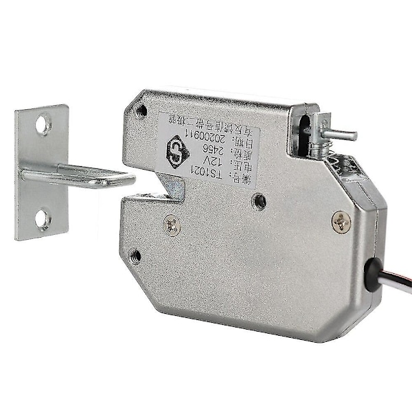 DC 12V Mini Elektrisk Smart Lås Låge Skuffe