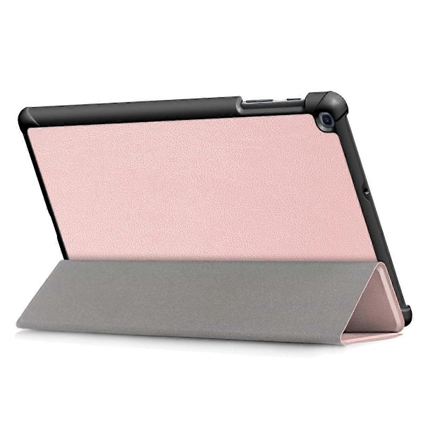 XYC Samsung Galaxy Tab A 10.1 (2019) SM-T510 Gylint Tab A 10.1 (2019) -kotelo, kolminkertainen telakka, ohut ja kevyt kotelo; SM-T515 Rose Gold