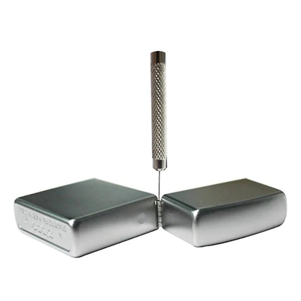 Passer til Zippo 9MM (1970-2004) Lighter Shell Hinge Pin Punch Latch Connection Pin Nem Installation Nem At Bruge