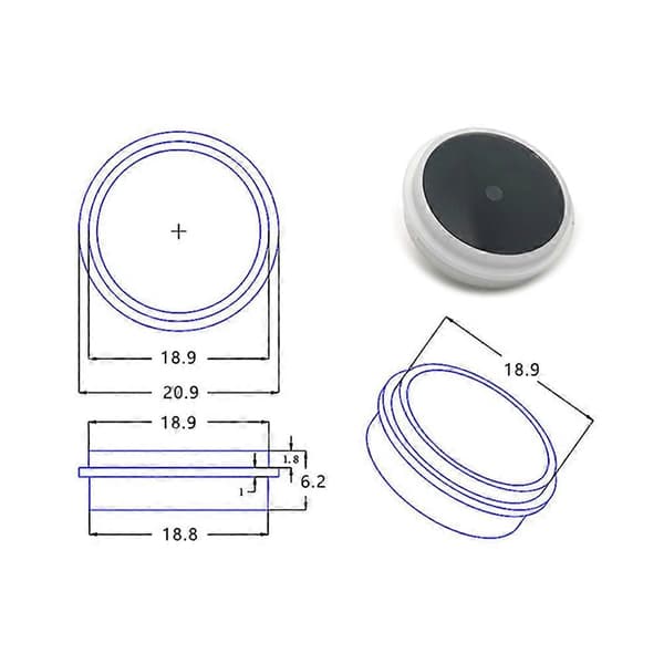 GM861S UART/USB Grensesnitt 1D/2D Strekkode QR Kode Strekkodelesermodul Hvit Grønn LED