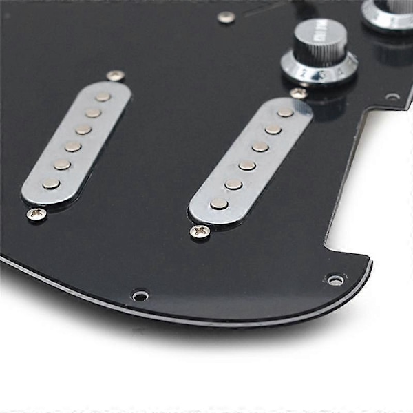 Elektrisk Gitar Enkelt Pickup Panel Montering Elektrisk Gitar Panel Krets Sølvbelagt Tilbehør
