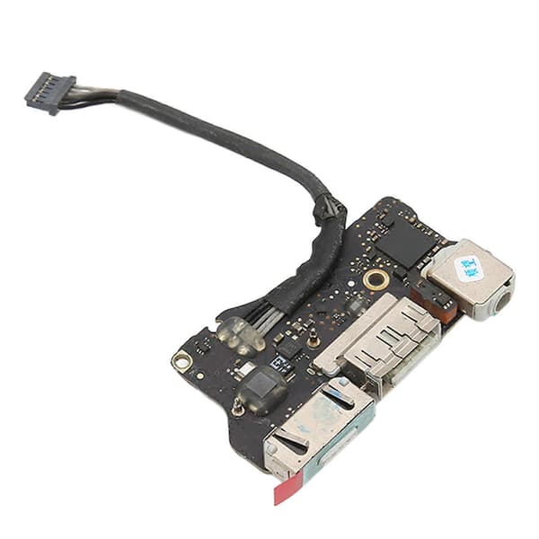 DC IN Jack IO Kort PCB Materiale Utskiftbar USB IO Kort Erstatning for OS Laptop A1466 for MD761 2013 til 2015 YEMMA