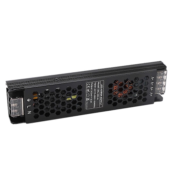 Konstant Spenning Switching Strømforsyning LED Lang Stripe Adapter Transformator 200W AC170?260V DC24V