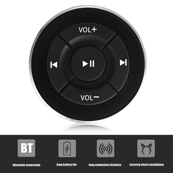 Bil trådløs Bluetooth fjernkontroll Mp3 musikkspiller for Android Ios smarttelefon kontroll bilsett S