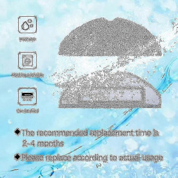10 st moppdynor för Xiaomi Roborock S7 T7s T7 Plus mikrofiberdyna