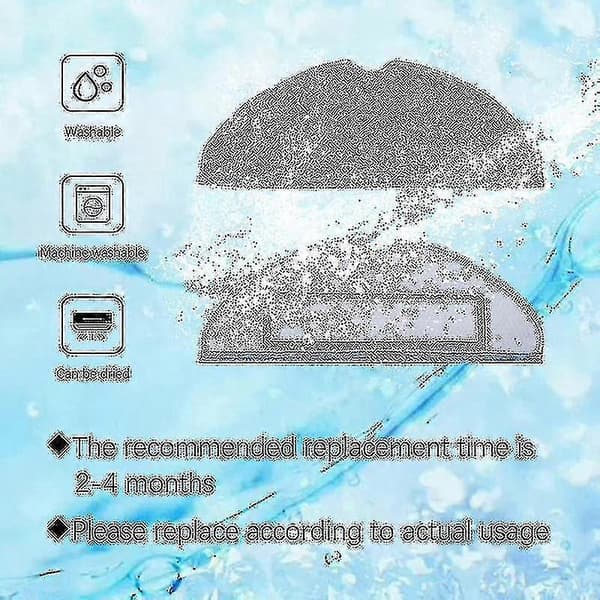 10 stk. moppepuder til Xiaomi Roborock S7 T7s T7 Plus mikrofiberpude