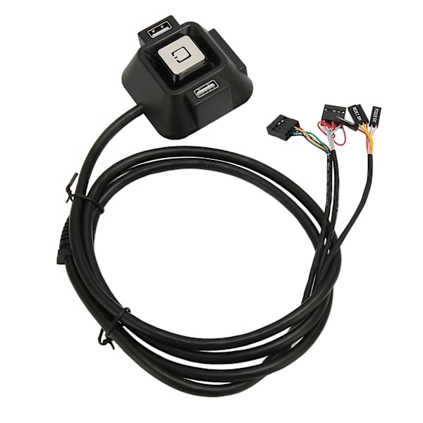 PC Power Switch 1,2 m Lang USB Interface Udvidelse Plug and Play Nem Betjening PC Power Knap til Stationær Computer