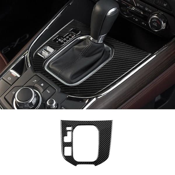 Auto Karbonfiber Sentral Girpanel Kontrollpanel Dekal Bil Interiør Modifikasjon For -9 Cx9 2016-