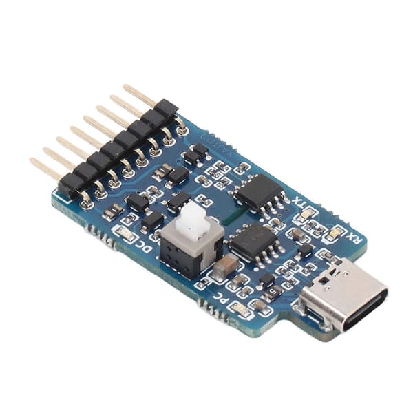 USB till TTL Modul Typ C Seriell Adapterkort 5V 9 Pin 50bps?2Mbps CH340N Chip Tillbehör YEMAA