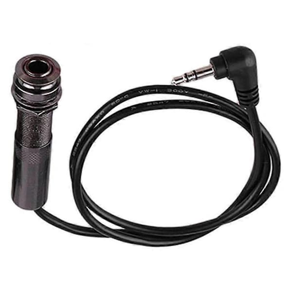 Kitara Mikrofonikaapeli Piezo-kaapeli End Pin Jack Kitara-sovitin Stereo-instrumenttikaapeli
