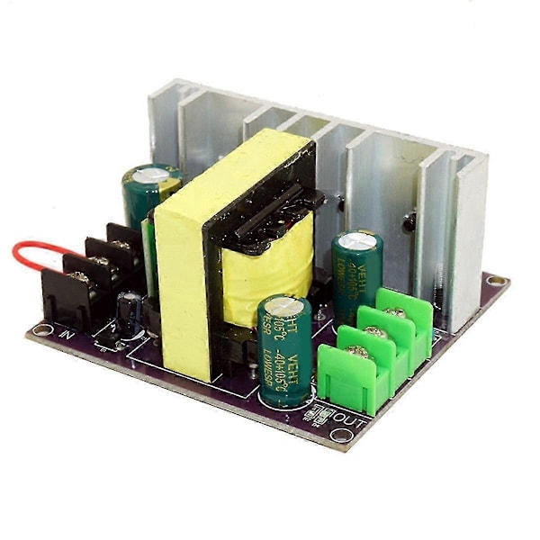 Ljudmodul Enstaka DC 12V till 18V Subwoofer Bil Ljudmodifiering Förstärkare Isolering Boost Dubbel Strömmodul