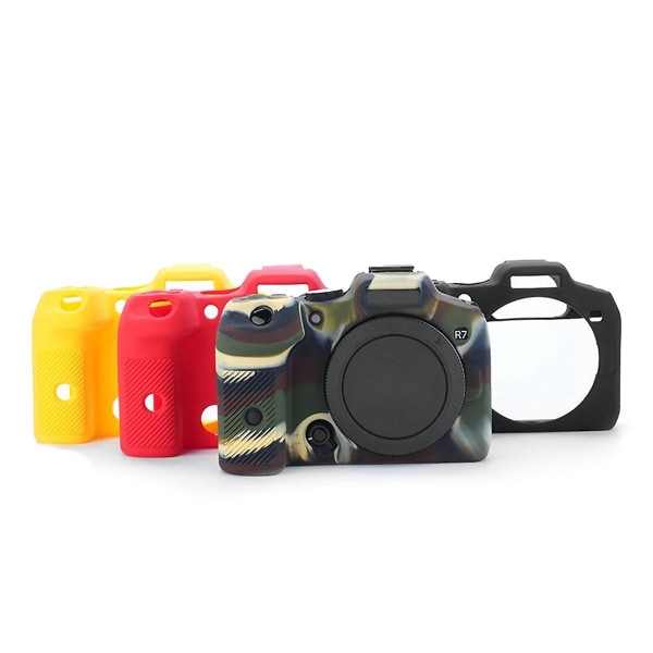 Kamerabeskyttelsesveske Passer for R7-kamera Silikonetui R7 Slr Kamerabeskyttelsesveske Gul