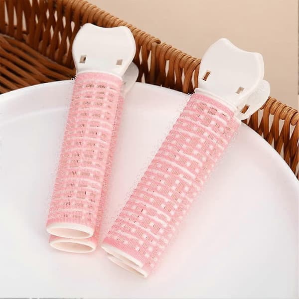 10-pack Curls Volumizing Root Clips Curls Fluffy Barrette Curls Root Lifting Tool Värmefria DIY Locktänger för långt och kort hår (rosa)