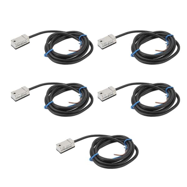 5 stk Magnetisk Bryter med Kabel 100mA Magnetisk Sensor for Elektrisk Kretskontroll AC DC 5?240V