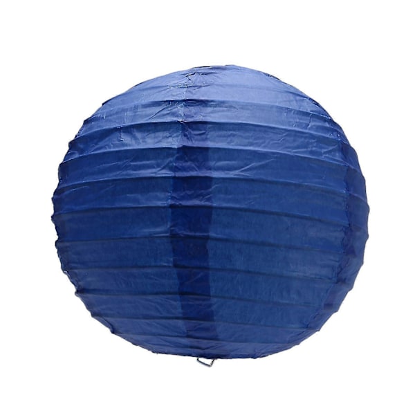 20 st 6 tum - 12 tum Papperslyktor Assorterade Storlekar Marinblå Beige Papperslykta Lampion för Bröllop
