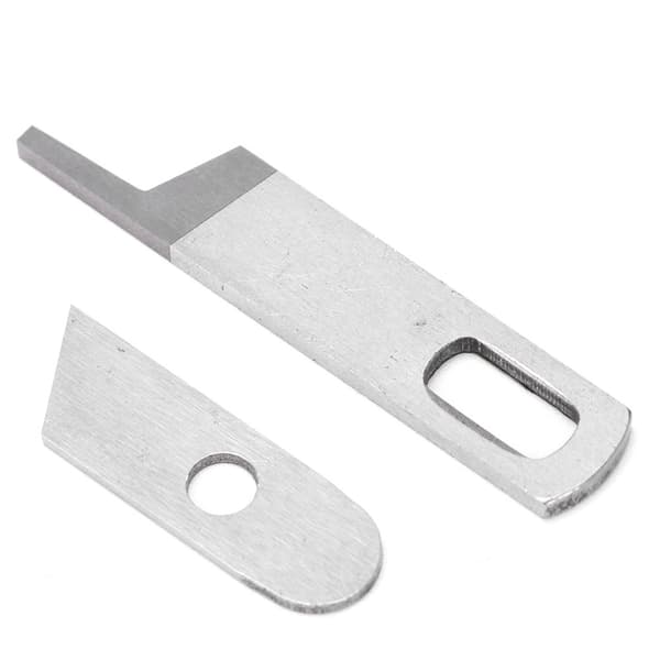 Multifunksjon Overlockkniv Husholdnings Overlock Øvre & Nedre Knivsett Passer for Singer