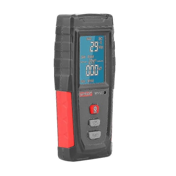 EMF-testare - Elektromagnetisk strålningsdetektor för telefon och dator - LCD-display