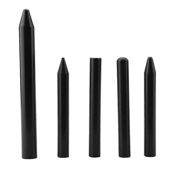 5 stk. Sorte Nylon Tap Down Knock Pen Bulkdannelse Fjernelse Reparationsværktøj