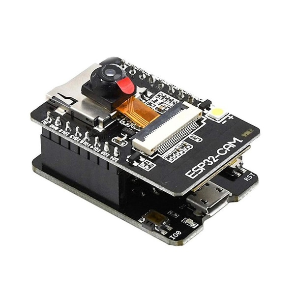 Esp32-cam Wifi + Bluetooth Modul Kameramodul Utviklingstavle Esp32 Med Kameramodul Ov2640 2